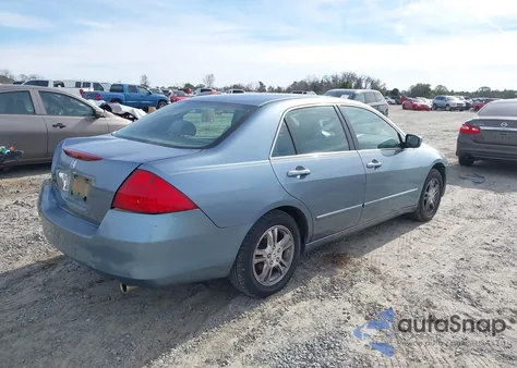 2007 Honda Accord Se из США, поврежденный, VIN 1HGCM56357A015602